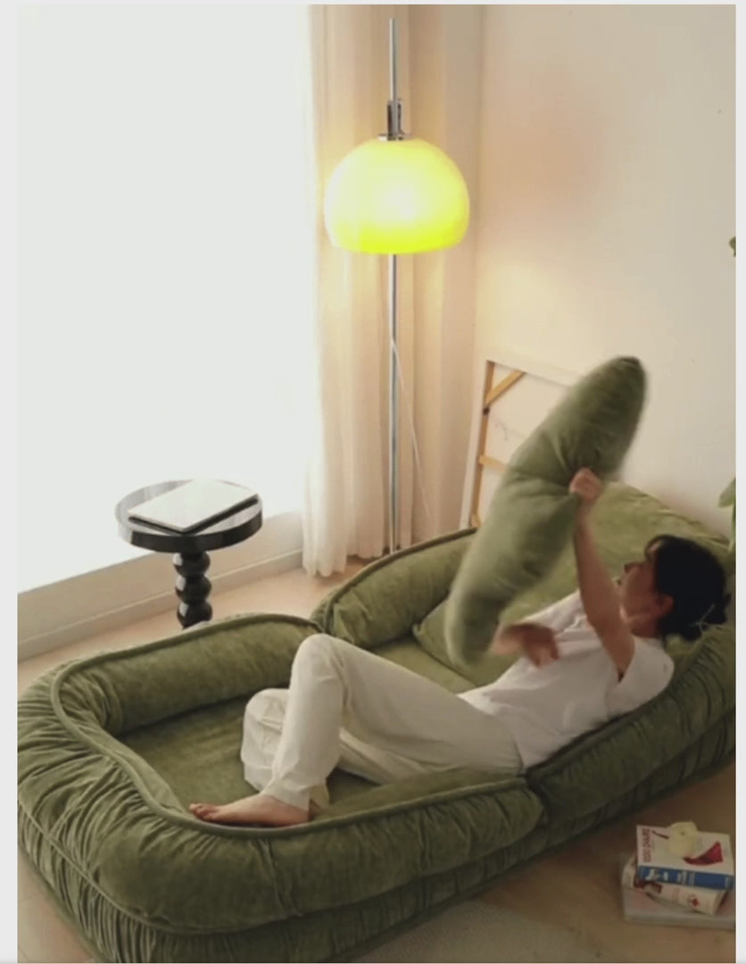 Woolly - Large Luxurious Human Dog Bed and Floor Sofa Bed