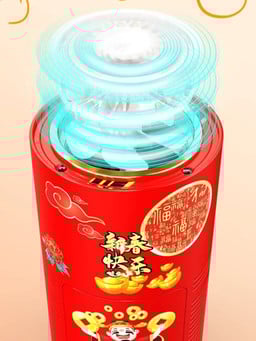 20 holes Fireworks bubble machine