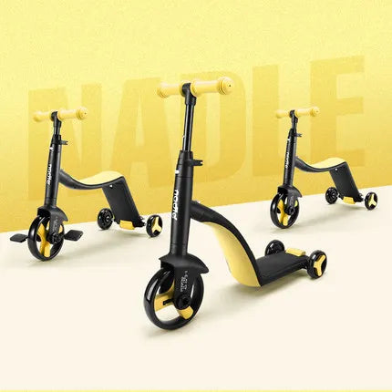 3 in 1 Kick scooter for kids with seating 3 wheels