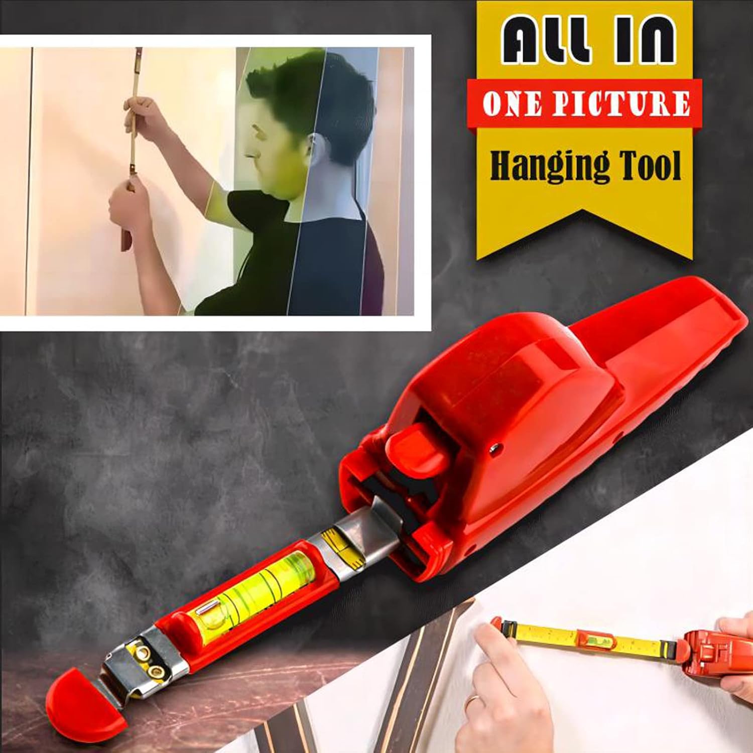 Balance Ruler Woodworking Painting Tool Picture Frame