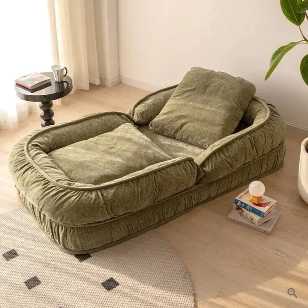 Woolly - Large Luxurious Human Dog Bed and Floor Sofa Bed