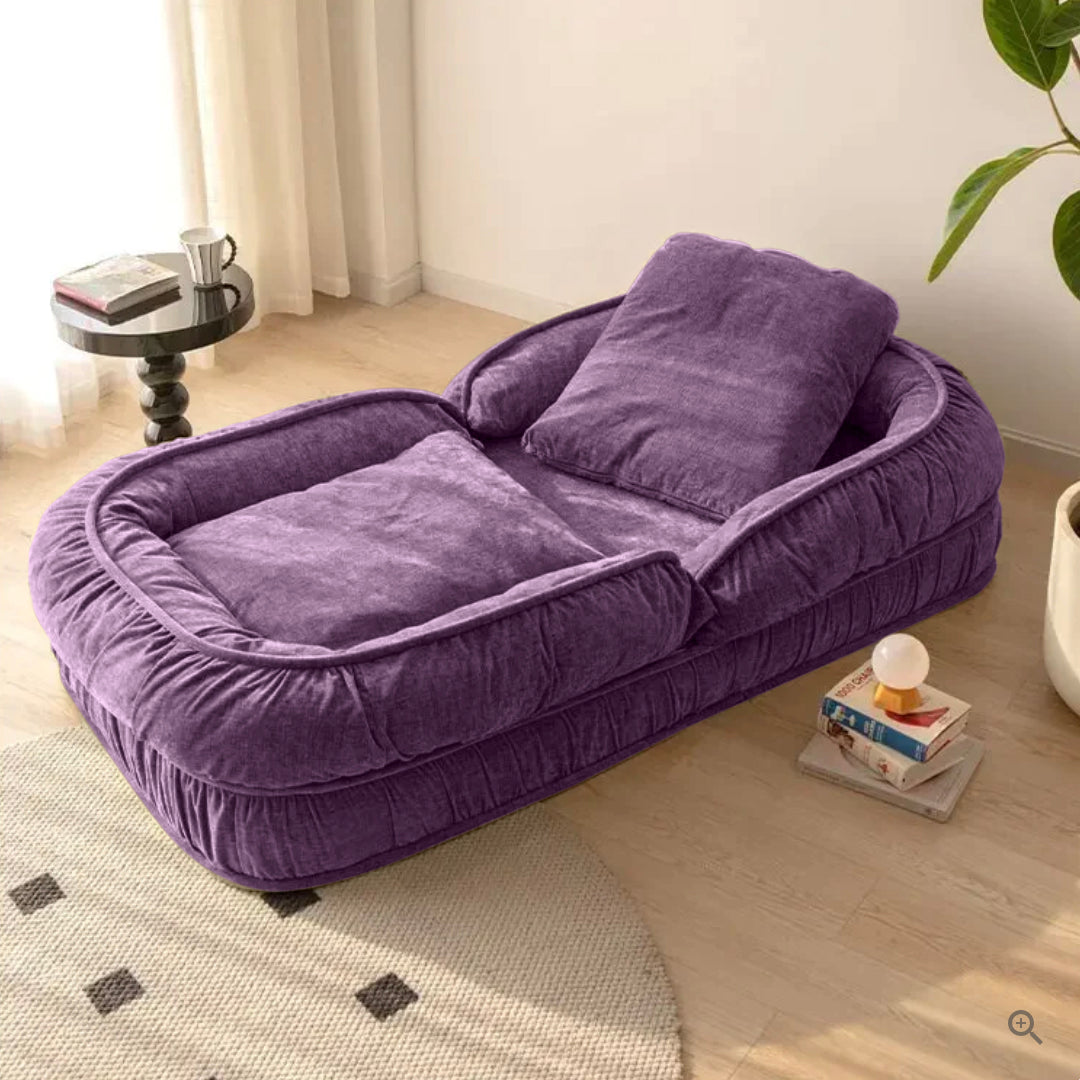 Woolly - Large Luxurious Human Dog Bed and Floor Sofa Bed