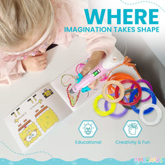 3D Pen Starter Pack - 10 Colors Filament