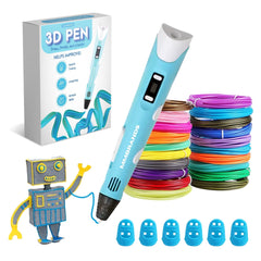 3D Pen Starter Pack - 10 Colors Filament