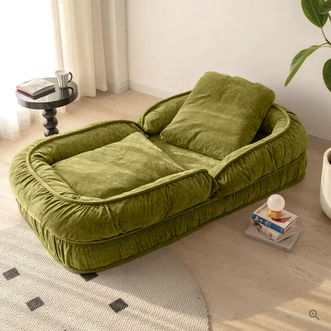 Woolly - Large Luxurious Human Dog Bed and Floor Sofa Bed