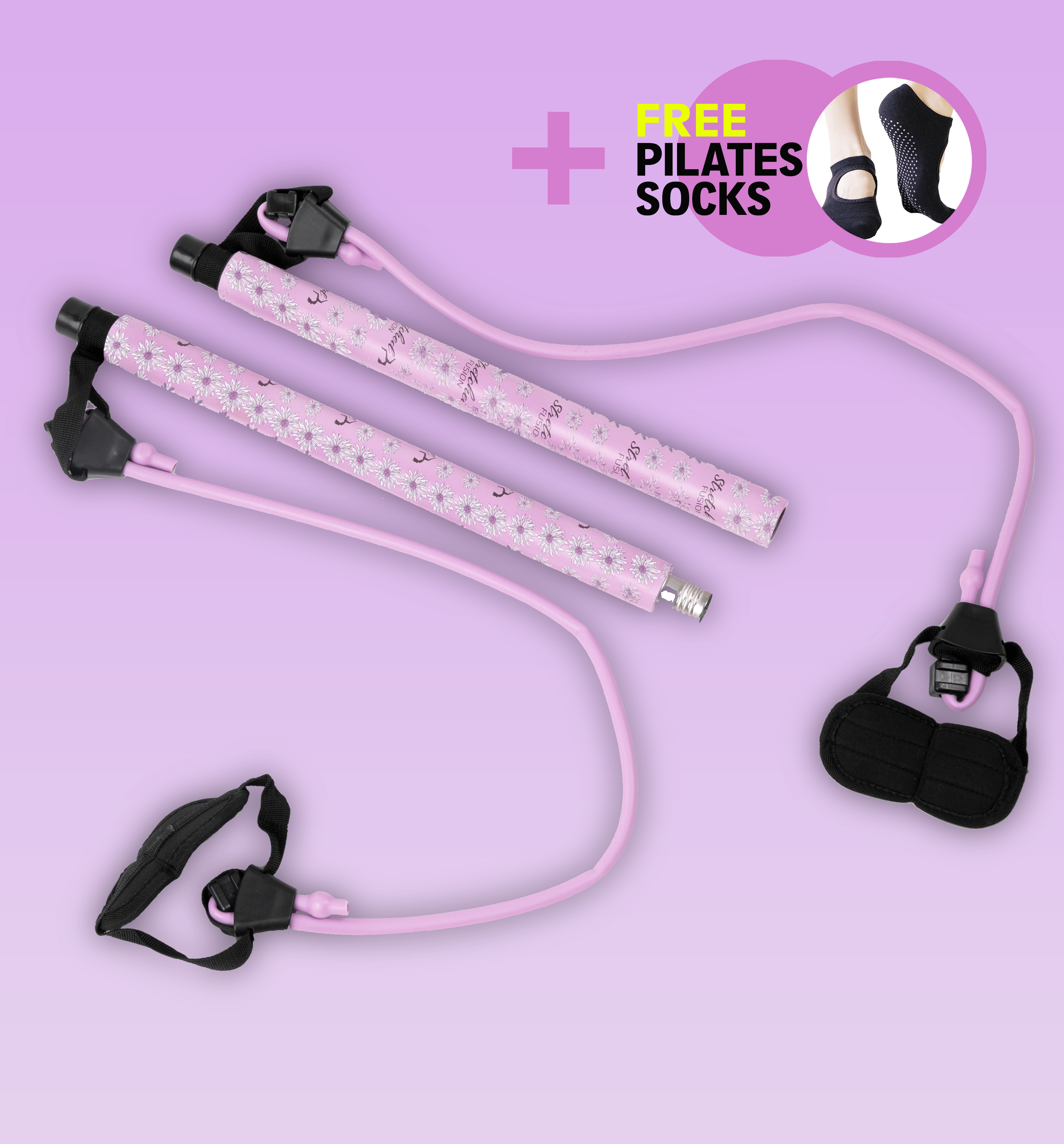 Stretched Fusion Pilates Bar