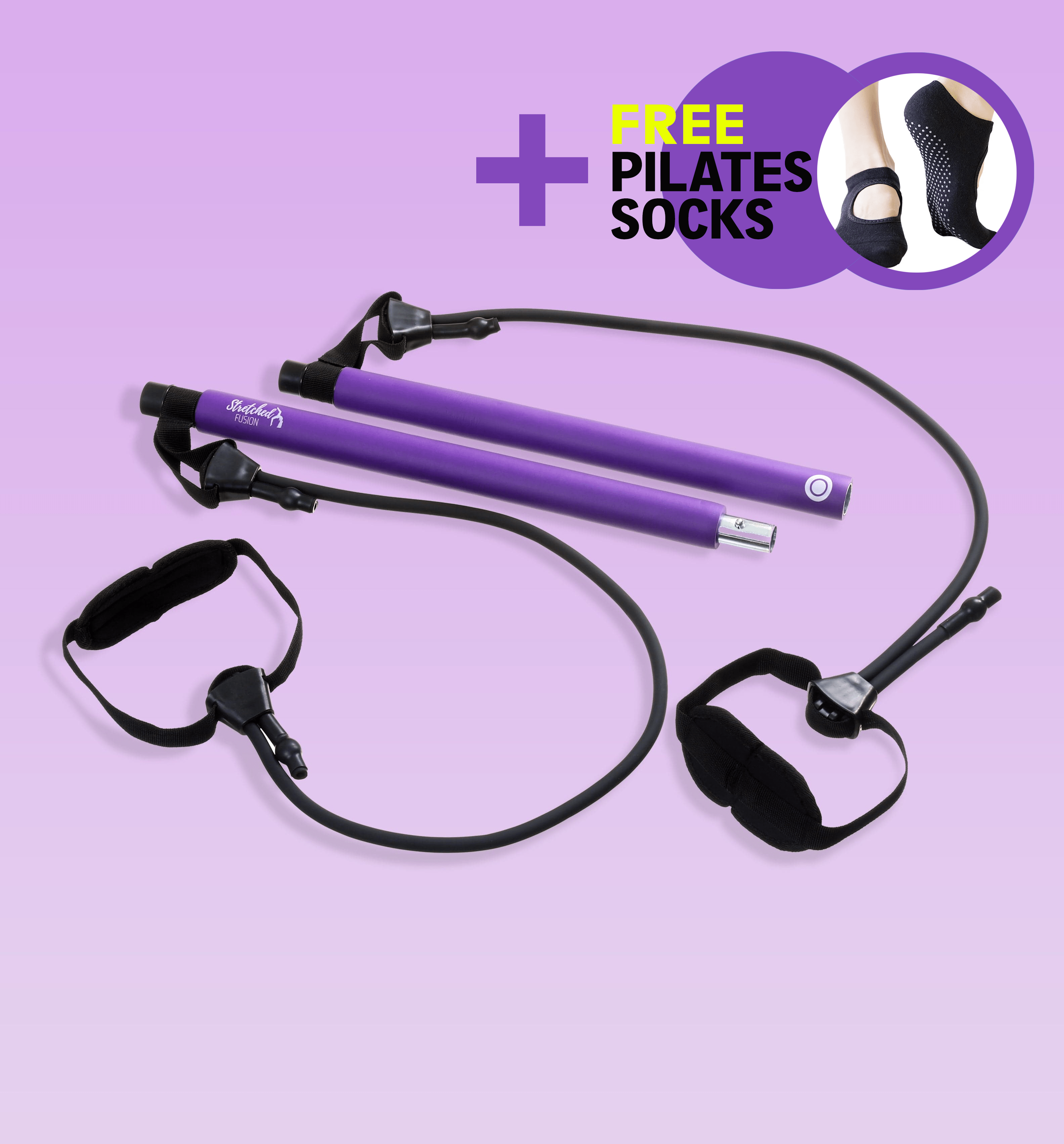 Stretched Fusion Pilates Bar