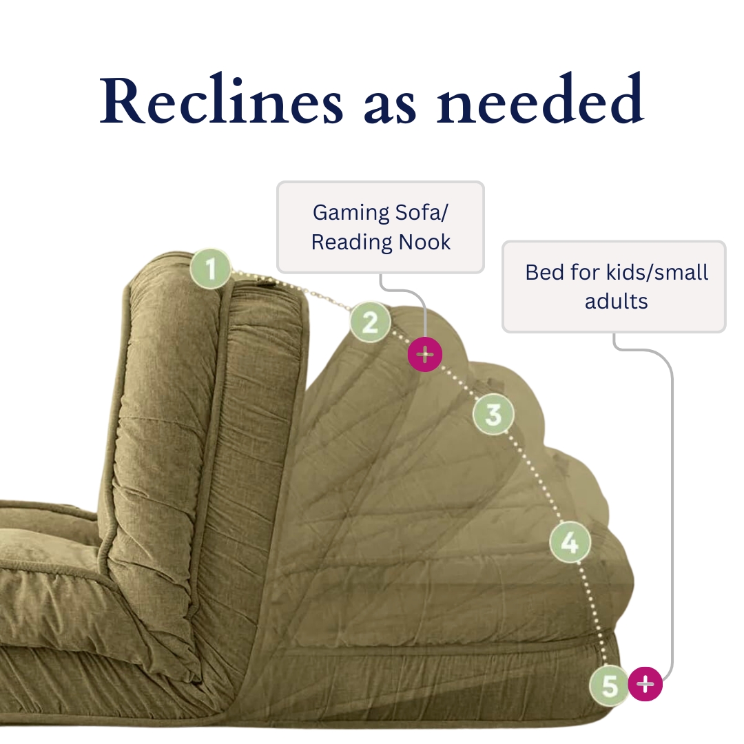 Woolly - Large Luxurious Human Dog Bed and Floor Sofa Bed