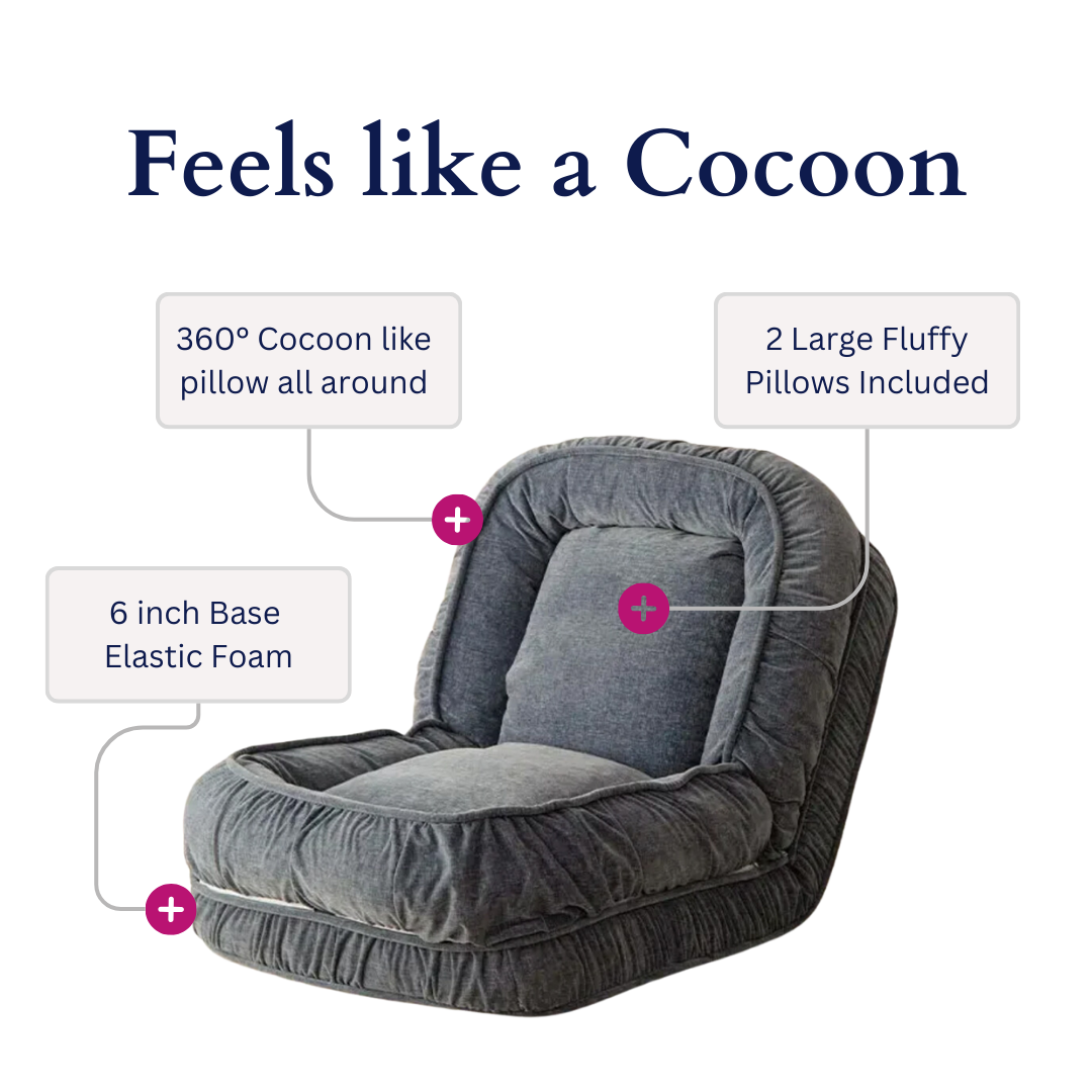 Woolly - Large Luxurious Human Dog Bed and Floor Sofa Bed