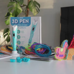 3D Pen Starter Pack - 10 Colors Filament