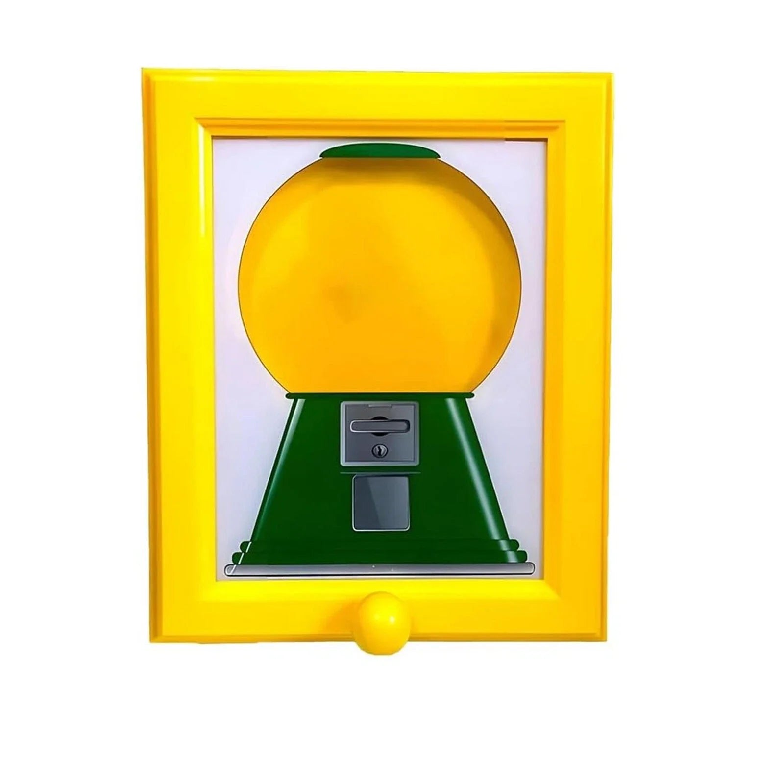Eye Candy Frame Candy Dispenser – Wall-Mounted Gumball Machine for Treats