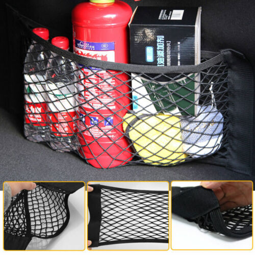 3 Layer Car Storage Net Bag Cargo Elastic Seat Mesh Organizer Holder Pocket US
